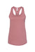 Bella + Canvas BC6008/6008 Womens Jersey Tank Top Heather Mauve Flat Front