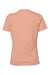 Bella + Canvas BC6400/6400 Womens Relaxed Jersey Short Sleeve Crewneck T-Shirt Terracotta Flat Back