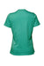 Bella + Canvas BC6400/B6400/6400 Womens Relaxed Jersey Short Sleeve Crewneck T-Shirt Teal Green Flat Back