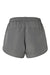 Augusta Sportswear 2430 Womens Wayfarer Moisture Wicking Shorts w/ Internal Pocket Graphite Grey Flat Back