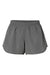 Augusta Sportswear 2430 Womens Wayfarer Moisture Wicking Shorts Graphite Grey Flat Front