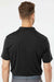 Adidas A230 Mens Performance Short Sleeve Polo Shirt Black Model Back