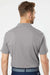 Adidas A230 Mens Performance UPF 50+ Short Sleeve Polo Shirt Grey Model Back