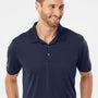 Adidas Mens Performance UPF 50+ Short Sleeve Polo Shirt - Navy Blue - NEW