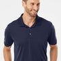 Adidas Mens Performance UPF 50+ Short Sleeve Polo Shirt - Navy Blue
