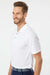Adidas A230 Mens Performance Short Sleeve Polo Shirt White Model Side