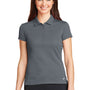 Nike Womens Icon Dri-Fit Moisture Wicking Short Sleeve Polo Shirt - Dark Grey