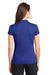 Nike 746100 Womens Icon Dri-Fit Moisture Wicking Short Sleeve Polo Shirt Royal Blue Model Back