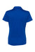 Adidas A231 Womens Performance Short Sleeve Polo Shirt Collegiate Royal Blue Flat Back