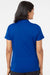 Adidas A231 Womens Performance UPF 50+ Short Sleeve Polo Shirt Collegiate Royal Blue Model Back