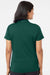 Adidas A231 Womens Performance UPF 50+ Short Sleeve Polo Shirt Collegiate Green Model Back