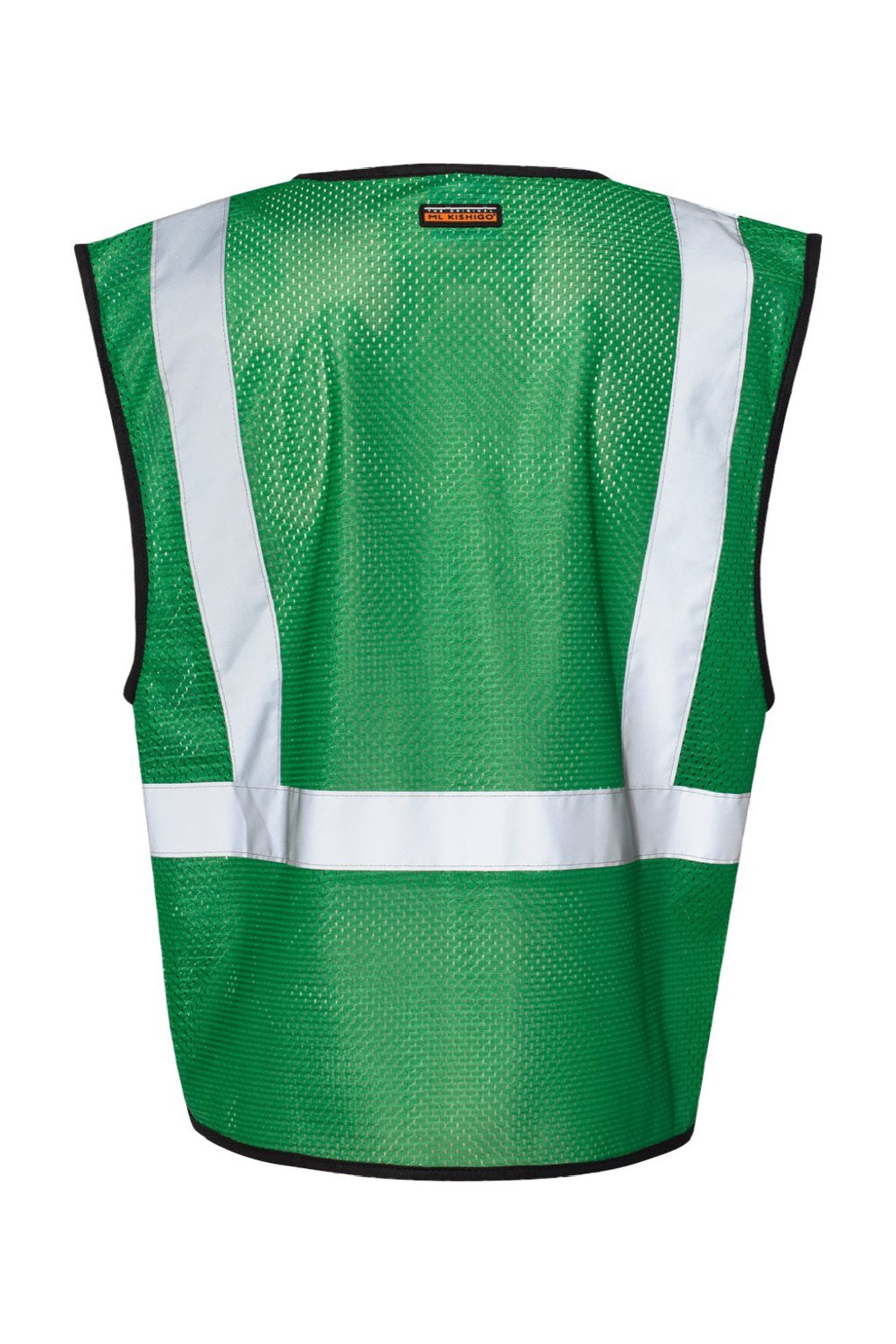 Kishigo B120-131 Unisex EV Series Enhanced Visibility Non-ANSI Vest Green Flat Back