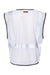 Kishigo B120-131 Unisex EV Series Enhanced Visibility Non-ANSI Vest White Flat Back