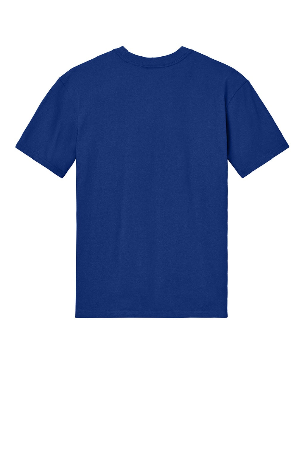 Gildan 75000 Mens Hammer Maxweight Short Sleeve Crewneck T-Shirt Deep Royal Blue Flat Back