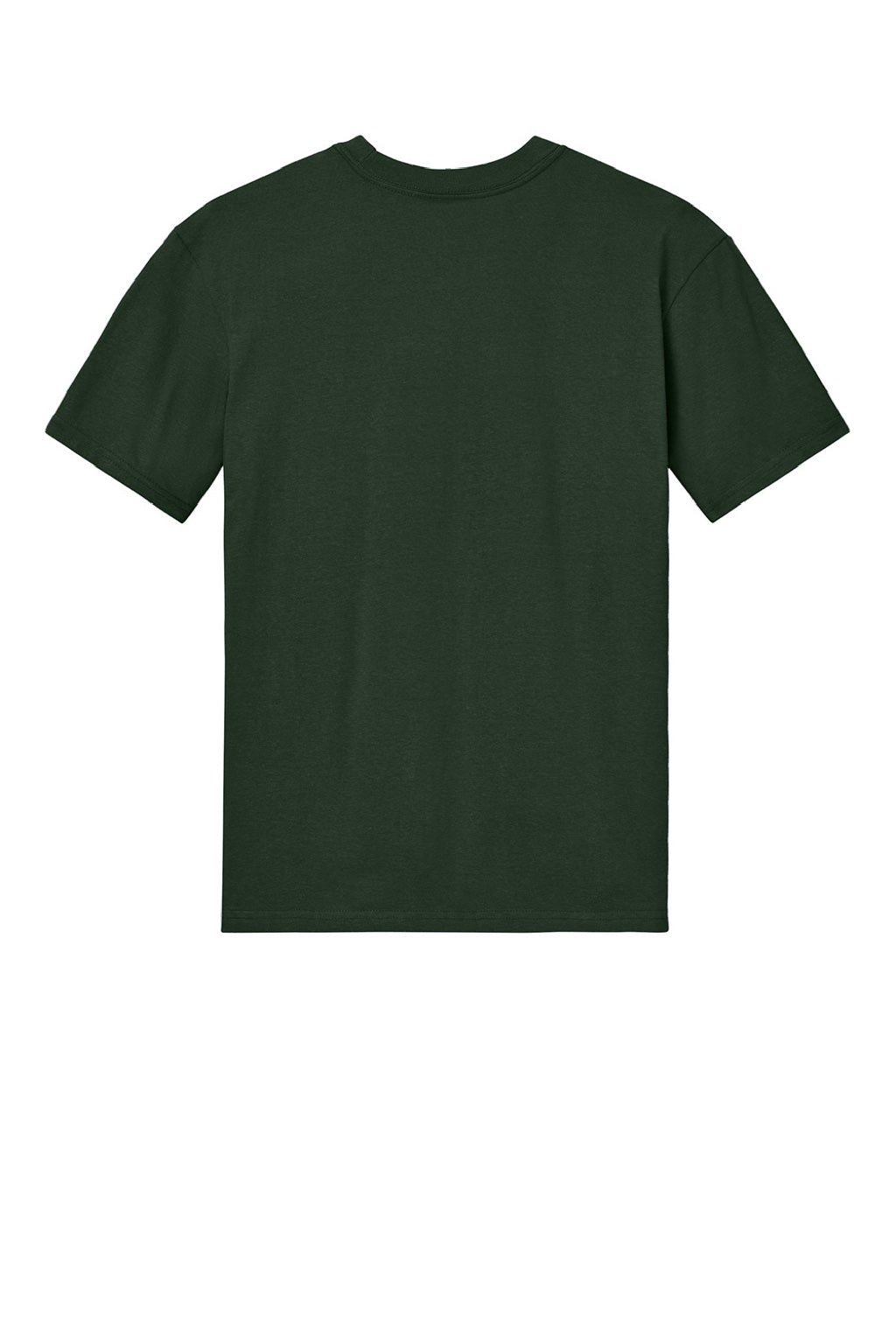 Gildan 75000 Mens Hammer Maxweight Short Sleeve Crewneck T-Shirt Forest Green Flat Back