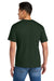 Gildan 75000 Mens Hammer Maxweight Short Sleeve Crewneck T-Shirt Forest Green Model Back
