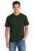 Gildan 75000 Mens Hammer Maxweight Short Sleeve Crewneck T-Shirt Forest Green Model Front