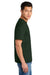 Gildan 75000 Mens Hammer Maxweight Short Sleeve Crewneck T-Shirt Forest Green Model Side