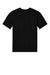 Gildan 75000 Mens Hammer Maxweight Short Sleeve Crewneck T-Shirt Pitch Black Flat Back