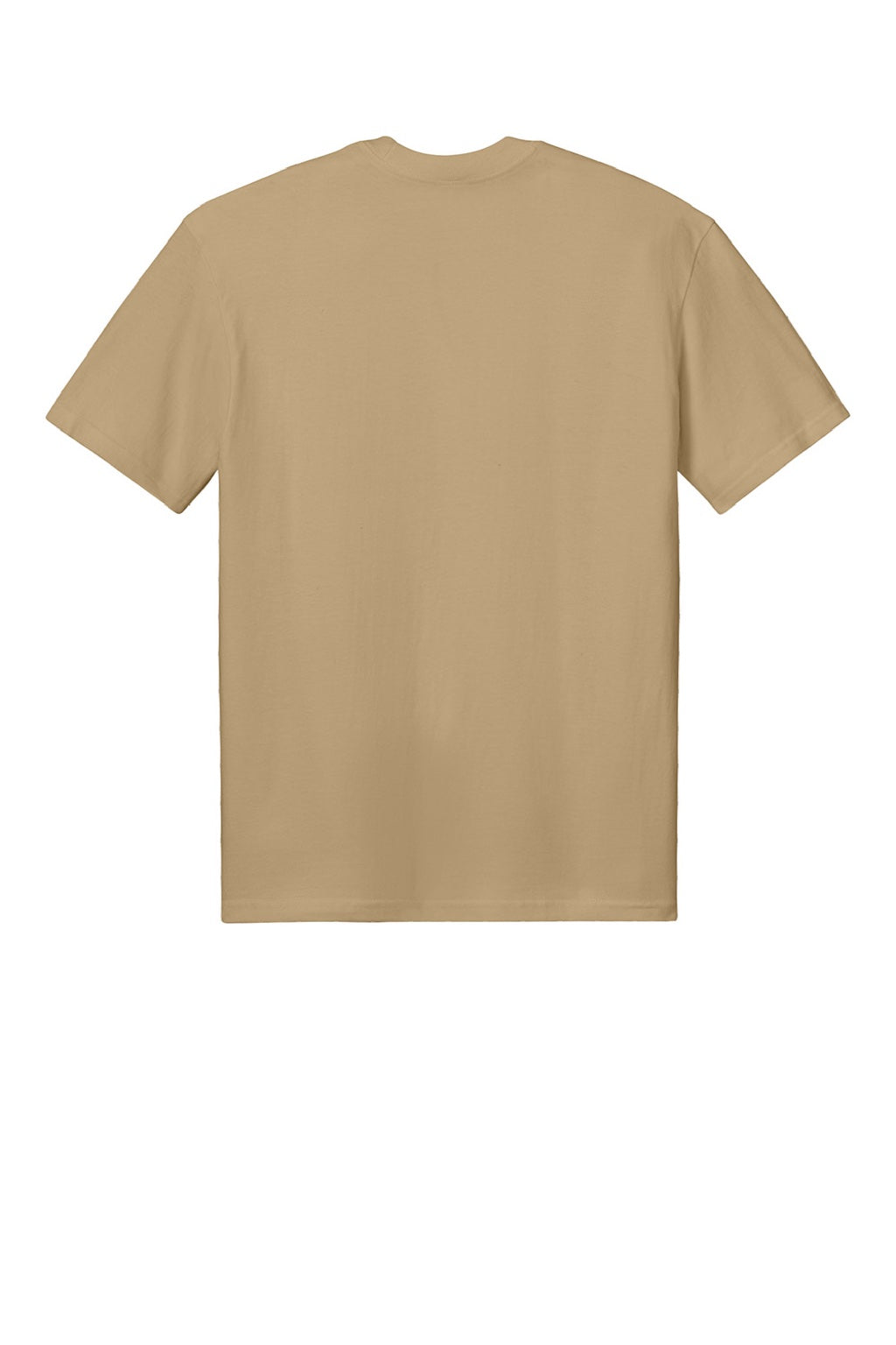 Gildan 75000 Mens Hammer Maxweight Short Sleeve Crewneck T-Shirt Tan Flat Back