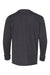 LAT 6201 Youth Fine Jersey Long Sleeve Crewneck T-Shirt Vintage Smoke Grey Flat Back
