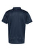 C2 Sport 5900 Mens Utility Moisture Wicking Short Sleeve Polo Shirt Navy Blue Flat Back