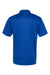 C2 Sport 5900 Mens Utility Moisture Wicking Short Sleeve Polo Shirt Royal Blue Flat Back