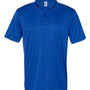 C2 Sport Mens Utility Moisture Wicking Short Sleeve Polo Shirt - Royal Blue - NEW
