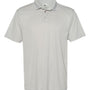C2 Sport Mens Utility Moisture Wicking Short Sleeve Polo Shirt - Silver Grey - NEW