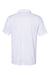 C2 Sport 5900 Mens Utility Moisture Wicking Short Sleeve Polo Shirt White Flat Back