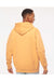 Independent Trading Co. IND4000 Mens Hooded Sweatshirt Hoodie Peach Model Back
