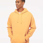Independent Trading Co. Mens Hooded Sweatshirt Hoodie - Peach - NEW
