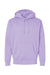 Independent Trading Company IND4000 Mens Hooded Sweatshirt Hoodie w/ Pouch Pocket Lavender Purple Flat Front