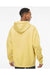 Independent Trading Co. IND4000 Mens Hooded Sweatshirt Hoodie Light Yellow Model Back