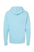 Independent Trading Co. SS4500 Mens Hooded Sweatshirt Hoodie Aqua Blue Flat Back