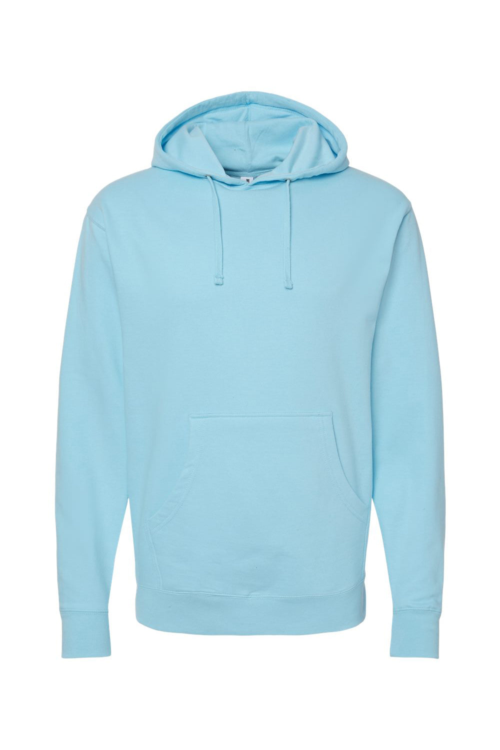 Independent Trading Co. SS4500 Mens Hooded Sweatshirt Hoodie Aqua Blue Flat Front