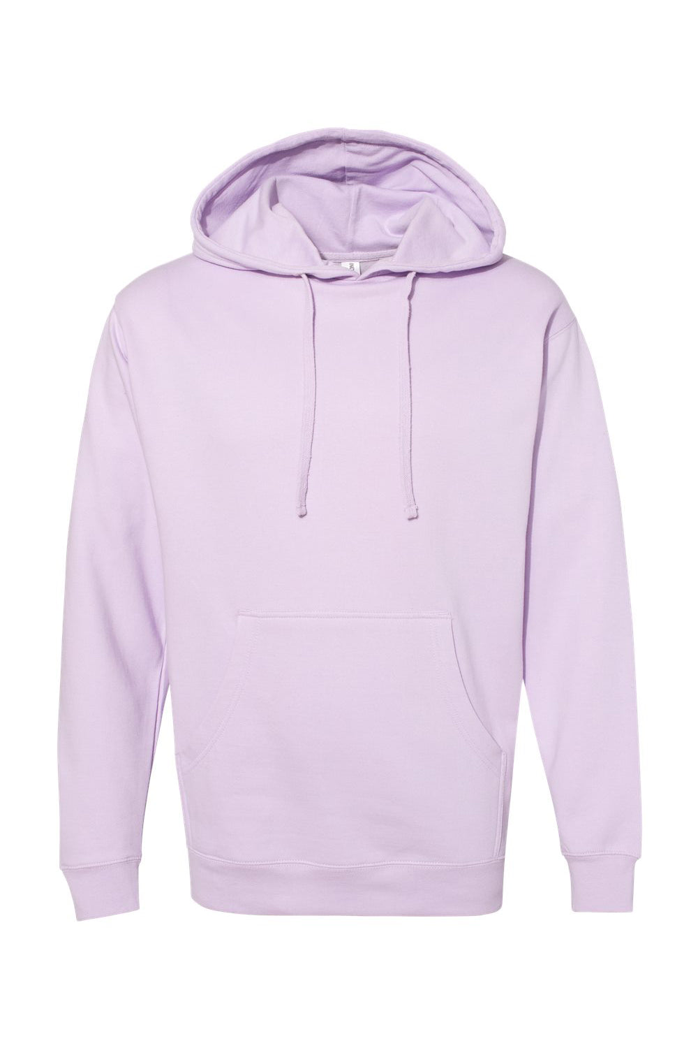 Independent Trading Company SS4500 Mens Hooded Sweatshirt Hoodie w/ Pouch Pocket Lavender Purple Flat Front