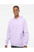 Independent Trading Co. SS4500 Mens Hooded Sweatshirt Hoodie Lavender Purple Model Front