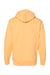Independent Trading Co. SS4500 Mens Hooded Sweatshirt Hoodie Peach Flat Back