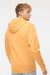 Independent Trading Company SS4500 Mens Hooded Sweatshirt Hoodie w/ Pouch Pocket Peach Model Back