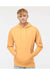 Independent Trading Co. SS4500 Mens Hooded Sweatshirt Hoodie Peach Model Front