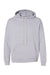 Bella + Canvas BC3729/3729 Mens Sponge Fleece Hooded Sweatshirt Hoodie w/ Pouch Pocket Heather Grey Flat Front