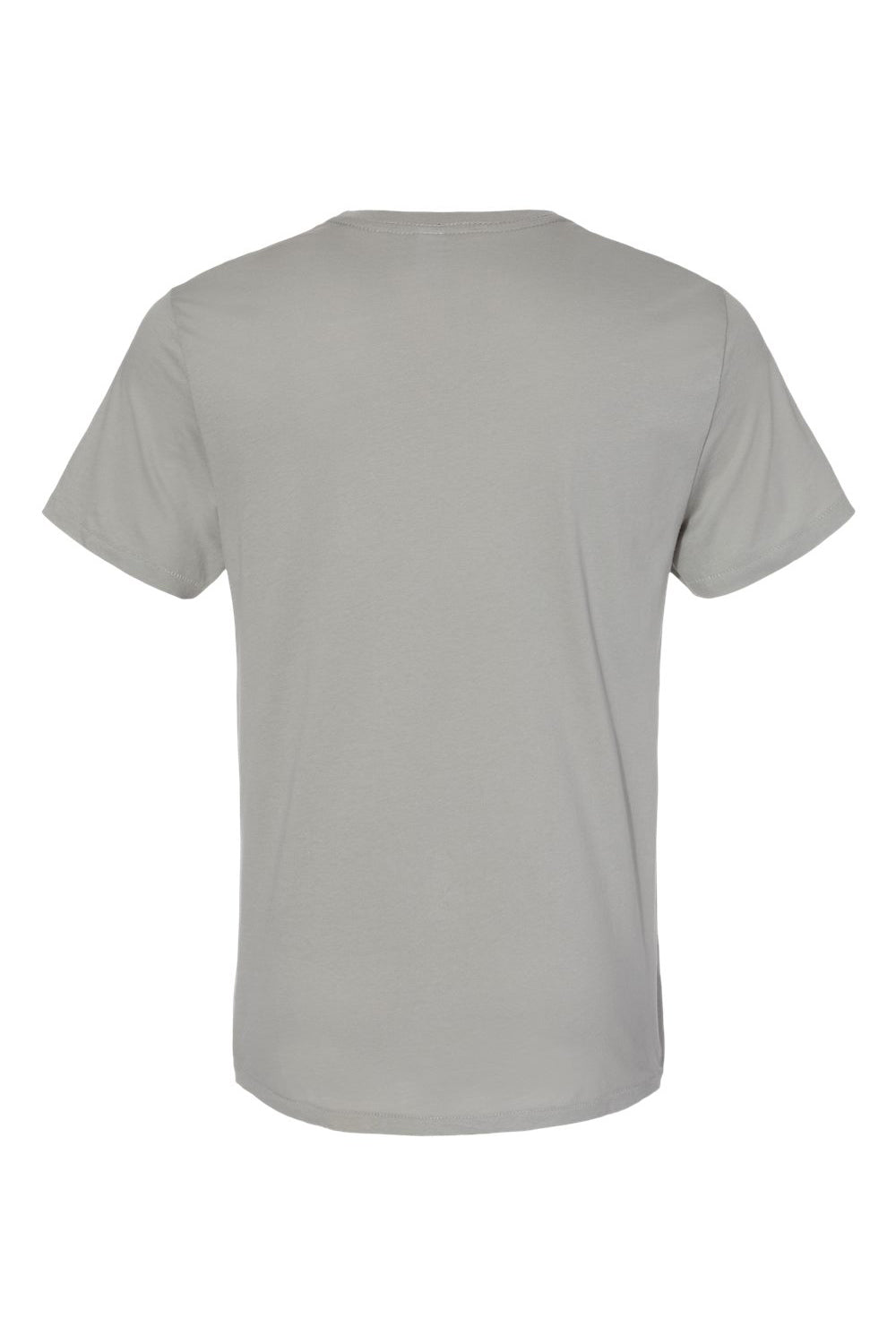 Alternative 6005 Mens Organic Short Sleeve Crewneck T-Shirt Earth Grey Flat Back