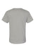 Alternative 6005 Mens Organic Short Sleeve Crewneck T-Shirt Earth Grey Flat Back