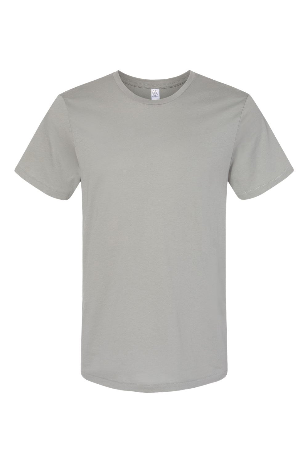 Alternative 6005 Mens Organic Short Sleeve Crewneck T-Shirt Earth Grey Flat Front