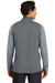 Nike 779795 Mens Dri-Fit Moisture Wicking 1/4 Zip Sweatshirt Dark Grey/Cool Grey Model Back