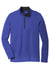 Nike 779795 Mens Dri-Fit Moisture Wicking 1/4 Zip Sweatshirt Royal Blue/Black Flat Front