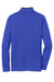 Nike 779795 Mens Dri-Fit Moisture Wicking 1/4 Zip Sweatshirt Royal Blue/Black Flat Back