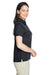 Core 365 78181 Womens Origin Performance Moisture Wicking Short Sleeve Polo Shirt Carbon Grey Model Side