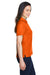 Core 365 78181 Womens Origin Performance Moisture Wicking Short Sleeve Polo Shirt Campus Orange Model Side